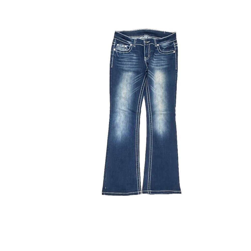 Toxic Bootcut Women's size 7 Dark‎ Wash Blue Denim Jeans